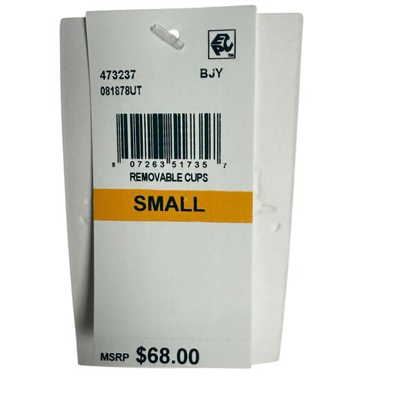 Becca Jocelyn Blue Ribbed O-Ring Two Piece Bikini Swimsuit Set Size Small - Picture 7 of 15